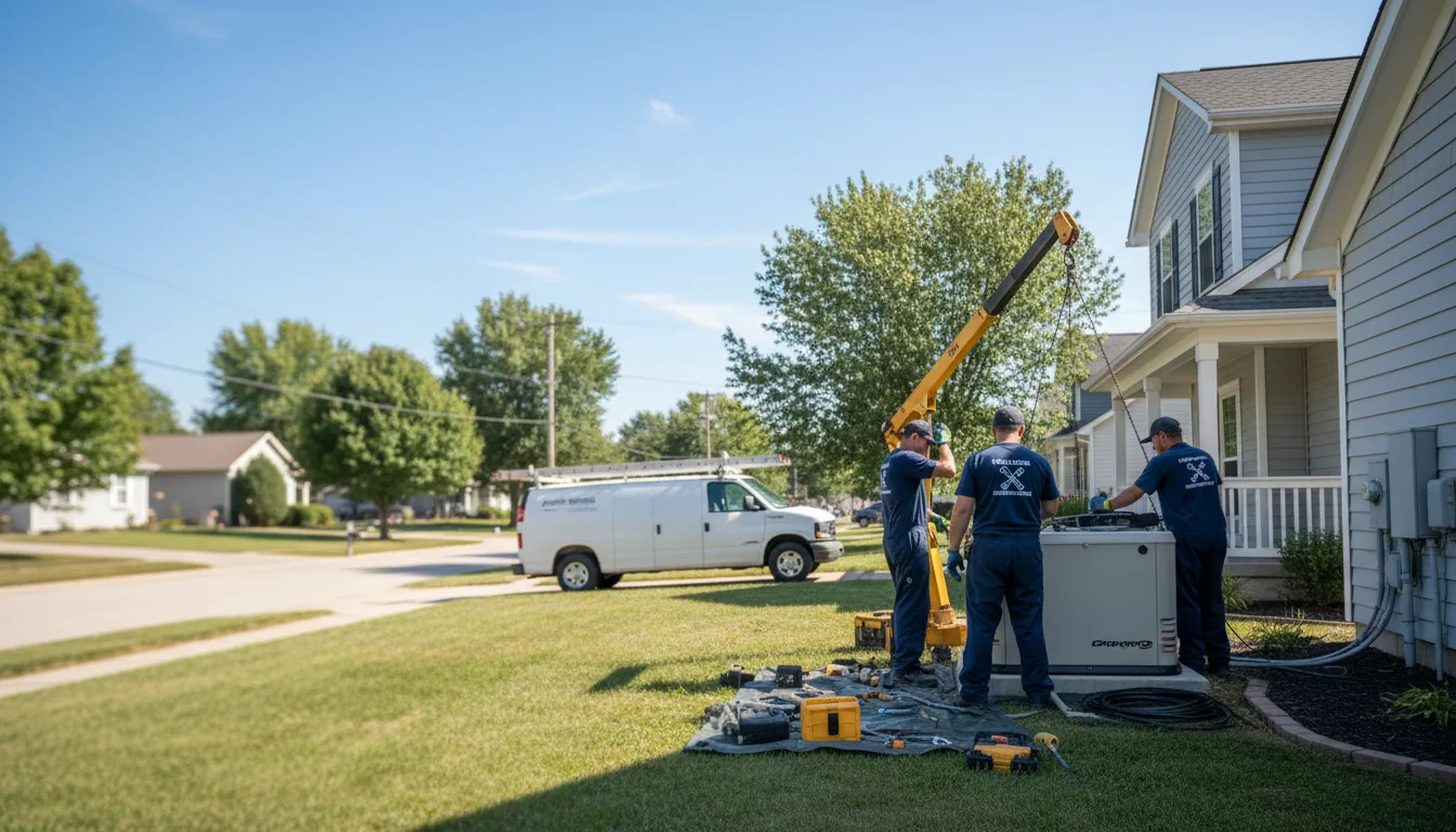 Generator Installation in Sunnyvale, TX near me